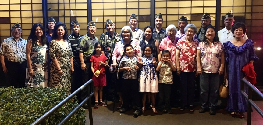 Post comrades and auxiliary members had a nice Holiday celebration at Kabuki Restaurant, December 2015